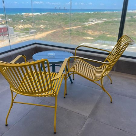 #דירת יוקרה על הים Sunset Beach Apartment# Givat Olga Exterior foto