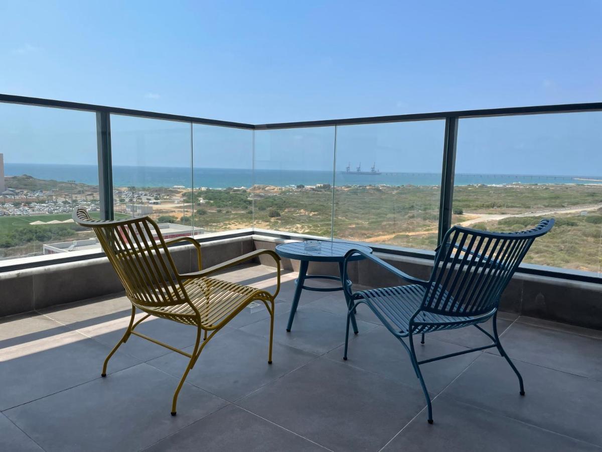 #דירת יוקרה על הים Sunset Beach Apartment# Givat Olga Exterior foto